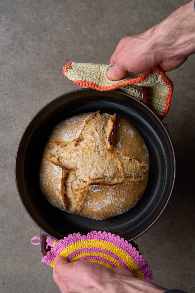 Sauerteig Brot Backen